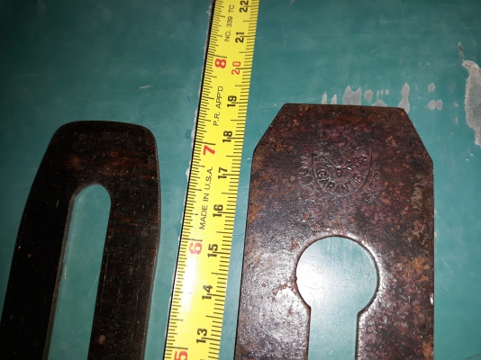 ขายใบกบตราหัวกวาง1 3/4" Made in Germany. &amp; ใบกบ 1 1/2" STANLEY MADE IN ENGLAND.เก่าเก็บ