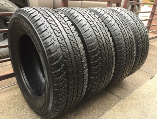 ยาง Yokohama 265 65 17 ปี16 ดอกเต็ม เนื้อนิ่มๆ ใช้ยาว ราคาไม่แพง