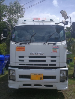 ขาย ISUZU 360 พ่วงแม่ลูก กระบะเหล็กเกษตรสามมิตร รถปี 56