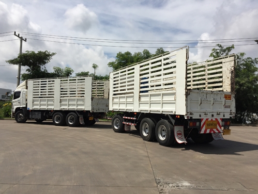 ฝากขายรถพ่วง HINO S500 344แรง ปลายปี56 กระบะสามมิตรไม่ดั้มพ ใส่ได้ 32.5ตัน สภาพเดิมๆ