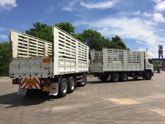 ฝากขายรถพ่วง HINO S500 344แรง ปลายปี56 กระบะสามมิตรไม่ดั้มพ ใส่ได้ 32.5ตัน สภาพเดิมๆ