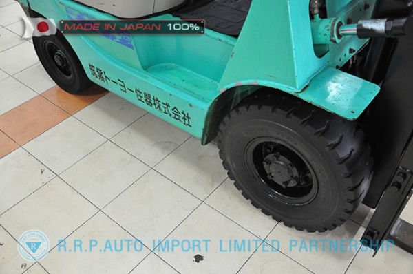 ขายรถโฟล์คลิฟท์มือสอง MITSUBISHI รุ่น FG15-60617 นำเข้าจากประเทศญี่ปุ่น 100\% ไม่เคยใช้งานในไทย