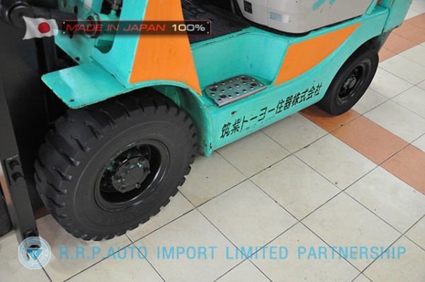 ขายรถโฟล์คลิฟท์มือสอง MITSUBISHI รุ่น FG15-60617 นำเข้าจากประเทศญี่ปุ่น 100\% ไม่เคยใช้งานในไทย