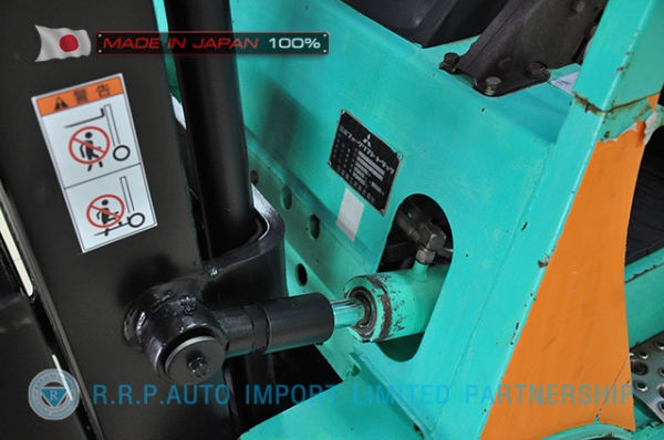 ขายรถโฟล์คลิฟท์มือสอง MITSUBISHI รุ่น FG15-60617 นำเข้าจากประเทศญี่ปุ่น 100\% ไม่เคยใช้งานในไทย