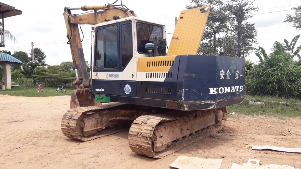 ขายด่วนPC120-5 ไฟฟ้าเต็ม แอรหนาว เอกสารเป็นเล่มทะเบียน สภาพพร้อมใช้