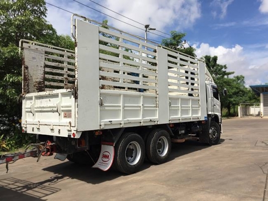 Hino เครื่อง 344 แรง ปลายปี 56 กระบะไม่ดัมพ์สามมิตรแม่ลูก เฟืองเร็ว น้ำหนักบรรทุก 32.5 ตัน