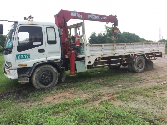 ขายรถหกล้อติดเครน 5 ตัน ขายรถหกล้อติดเครน 5 ตัน