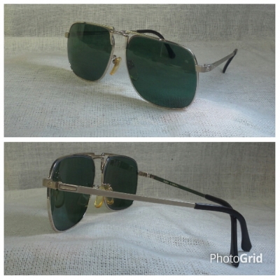 แว่นตาเยอรมันตะวันตกวินเทจ ยุค '80s โมเดลงามสง่า 'สี่เหลี่ยม - นักบิน' Vintage BÖHLER handmade in West Germany แว่นตาเยอรมันตะวันตกวินเทจ ยุค '80s โมเดลงามสง่า 'สี่เหลี่ยม - นักบิน' Vintage BÖHLER handmade in West Germany