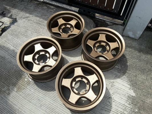 ล้อแบรดเลย์ Vแท้ 4x4 Engineering ขอบ15 สวยๆ 1ชุด