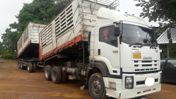 ขายพ่วงดั้มแม่ลูก 360ปี55 ลูก3คานแท้