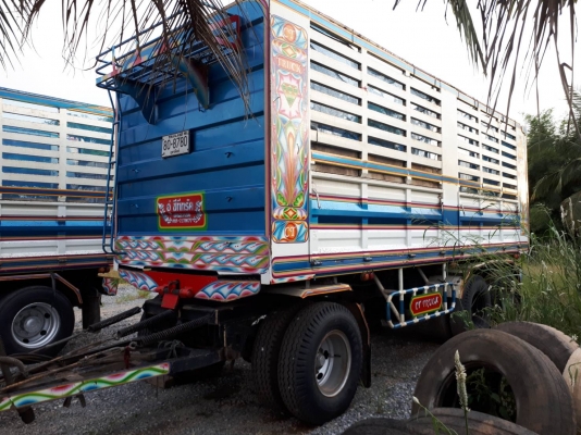 ลูกพ่วงดั้มพ์ 3 เพลาแท้ อู่ซีทีทรัคยาว 6.80 เมตร ปี 53 ยางดี คัทซีสวย เพลาสามมิตร พร้อมใช้งาน ทะเบียนพร้อม