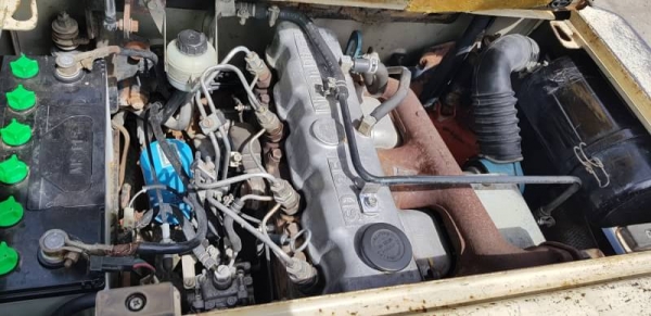 ขายด่วนรถยกดีเซลนิสันชั่วโม่งน้อย6FD30ยก3ตันเสายกสูง3เมตรงากะดกได้ยางหน้าคู้ยางตัน6เส้นรถนอกนำเข้ายังไม่เคยใช้งานในเมืองไทยเลย