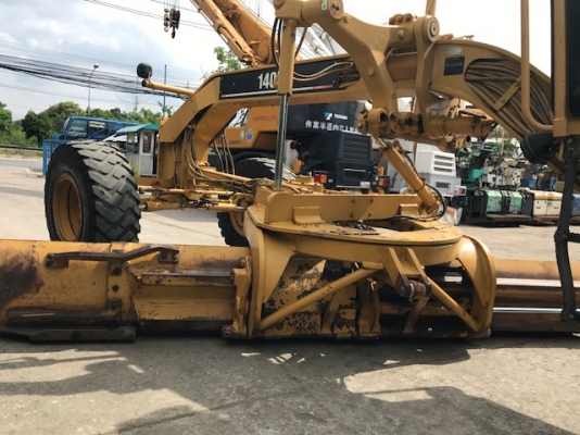 รถเกรด Cat140H-APM ปี2003 พร้อมสแกนริฟายใหม่ นำเข้าจากอเมริกา รถสวย สภาพดี ทำงานได้เลย