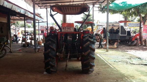 KUBOTA L4508DI+อุปกรณ์ใบมีดหน้า+ผานใหม่