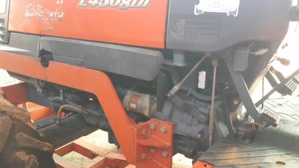 KUBOTA L4508DI+อุปกรณ์ใบมีดหน้า+ผานใหม่