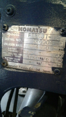 ขายโฟลคลิฟ KOMATSU เกียร์ออโต้