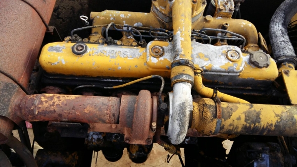 ขายเครื่องปั้ม 6D31กรองคู่ พร้อมปั้ม K3V