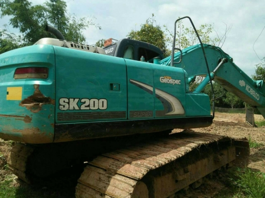 ขายด่วน KOBELCO SK200 MART-8YN12 สภาพสวยพร้อมใช้งาน โซ่ช่วงล่างสวย เอวแน่น ไฟฟ้าสมบูรณ์ แอร์เย็น ระบบพร้อมใช้งาน เอกสารเล่มทะเบียน สนใจโทรถาม 093-0764943 088-3223272 K ตั้ม