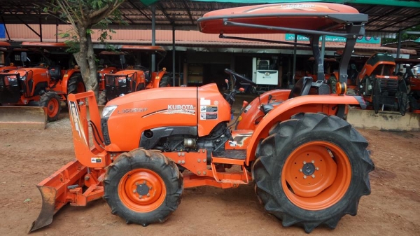KUBOTA L3608SP+อุปกรณ์ใบมีดหน้า+ผานใหม่