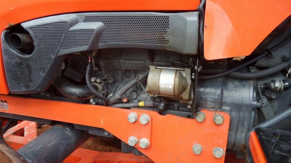 KUBOTA L3608SP+อุปกรณ์ใบมีดหน้า+ผานใหม่