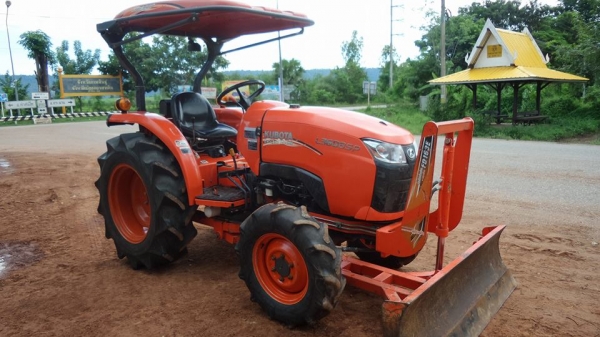 KUBOTA L3608SP+อุปกรณ์ใบมีดหน้า+ผานใหม่