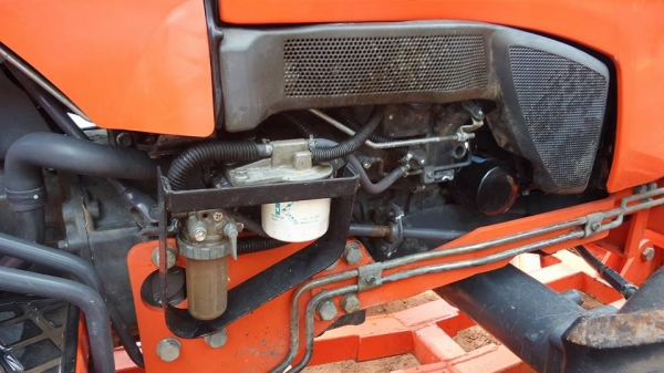 KUBOTA L3608SP+อุปกรณ์ใบมีดหน้า+ผานใหม่
