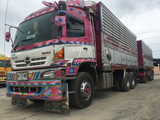 พ่วง 22 ล้อ HINO 344 Hi-Speed ปี 56 ไมล์ 200,400 กม. กระบะมิเนียม - ดั้ม อู่ ส.สมบัติ รถสวย สด ใช้งานน้อย รถโรงสีเดิม บรรทุกของได้ 29,500 กก. พ่วง 22 ล้อ HINO 344 Hi-Speed ปี 56 ไมล์ 200,400 กม. กระบะมิเนียม - ดั้ม อู่ ส.สมบัติ รถสวย สด ใช้งานน้อย รถโรงสีเดิม บรรทุกของได้ 29,500 กก.