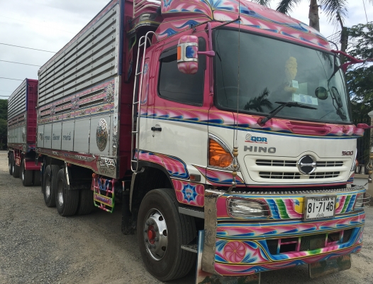 พ่วง 22 ล้อ HINO 344 Hi-Speed ปี 56 ไมล์ 200,400 กม. กระบะมิเนียม - ดั้ม อู่ ส.สมบัติ รถสวย สด ใช้งานน้อย รถโรงสีเดิม บรรทุกของได้ 29,500 กก. พ่วง 22 ล้อ HINO 344 Hi-Speed ปี 56 ไมล์ 200,400 กม. กระบะมิเนียม - ดั้ม อู่ ส.สมบัติ รถสวย สด ใช้งานน้อย รถโรงสีเดิม บรรทุกของได้ 29,500 กก.