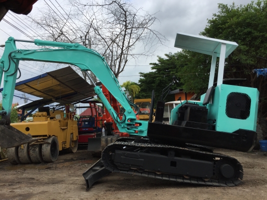 Kobelco sk032 สภาพดีเก่าญี่ปุ่น มีใบอินวอยพร้อมใช้ เครื่องสี่สูบแรงดี