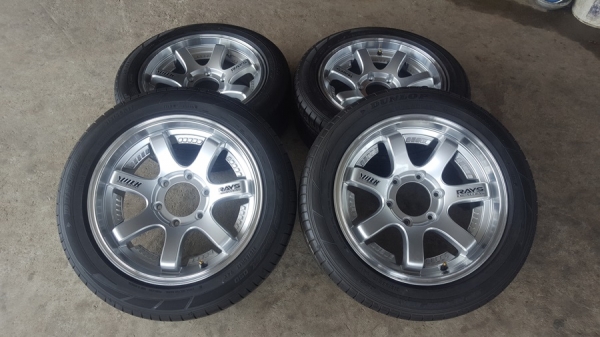 ล้อใหม่ RT7 ขอบ17 ยาง215/55/17 ปี15  4 ล้อ