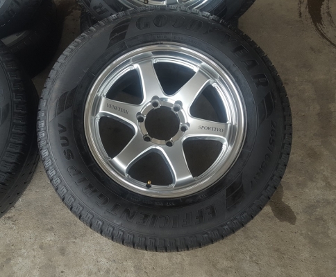 ล้อใหม่ LENSO VENETIANขอบ17พร้อมยางปี16 4 ล้อ