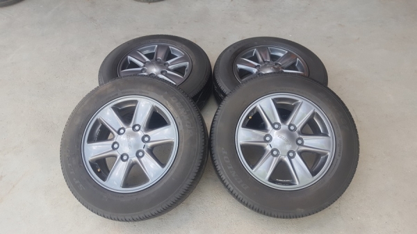 ขายล้อISUZU All New16สีกัล ยางปี16 4 ล้อ