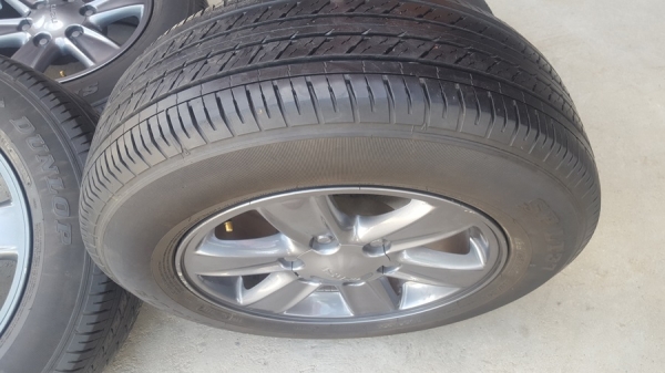 ขายล้อISUZU All New16สีกัล ยางปี16 4 ล้อ