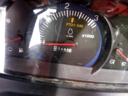 รถไถคูโบต้า L4708 (4wd) #รถสวยเกรดเอ สีเดิมๆ100\% สภาพหล่อๆ#ใช้งานน้อยเพียง485 ชม.  #มาพร้อมอุปกรณ ์ดันหน้า➕หางตัดหญ้าขนาด1.50 เมตร(ใหม่) #เล่มทะเบียนพร้อมโอนค่ะ #บริการจัดส่งทั่วไทย