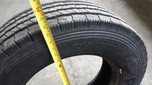 ** ราคาชุด กะทะTOPY+ยางใหม่ 3,500  **ยางใหม่ 215/75R17.5 โอตานิ+พร้อมกะทะTOPY แท้ญี่ปุ่น(ยางขนาดเท่า 750-16) ผลิตปี17