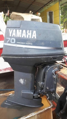 ขายเครื่องเรือยามาฮ่า70แรง พร้อมใช้งานเครื่องเงียบติดง่ายน้ำออกดีครับ ขาย 59000 บาท