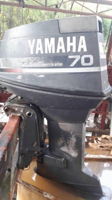 ขายเครื่องเรือยามาฮ่า70แรง พร้อมใช้งานเครื่องเงียบติดง่ายน้ำออกดีครับ ขาย 59000 บาท