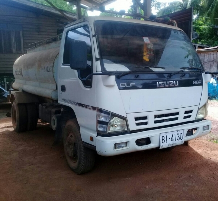 หกลีอ อิซูชุ NQR150ยูโร2 ปี49 บรรทุกน้ำ 6,000ลิต ปั้มน้ำ อุปกรณ์ครบ รถห้าง สภาพดีสวยบาวเดิมพร้อมใช้งาน ทะเบียนพร้อมโอน