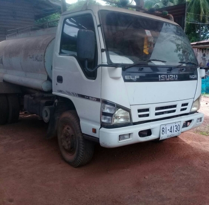 หกลีอ อิซูชุ NQR150ยูโร2 ปี49 บรรทุกน้ำ 6,000ลิต ปั้มน้ำ อุปกรณ์ครบ รถห้าง สภาพดีสวยบาวเดิมพร้อมใช้งาน ทะเบียนพร้อมโอน
