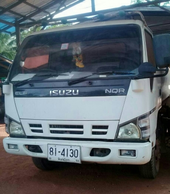 หกลีอ อิซูชุ NQR150ยูโร2 ปี49 บรรทุกน้ำ 6,000ลิต ปั้มน้ำ อุปกรณ์ครบ รถห้าง สภาพดีสวยบาวเดิมพร้อมใช้งาน ทะเบียนพร้อมโอน