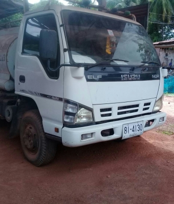 หกลีอ อิซูชุ NQR150ยูโร2 ปี49 บรรทุกน้ำ 6,000ลิต ปั้มน้ำ อุปกรณ์ครบ รถห้าง สภาพดีสวยบาวเดิมพร้อมใช้งาน ทะเบียนพร้อมโอน