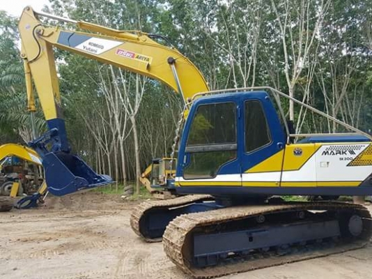 KOBELCO SK200-3 เครื่องดี ปั้มดี ทำงานดีไม่มีโหลด ช่วงล่างเต็มใหม่หมด เอกสารอินวอย สภาพดีมาก พร้อมใช