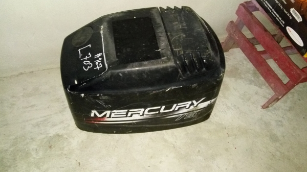 เครื่องยนต์เรือ 3 สูบ 75 แรง MERCURY 75HP ขายตามสภาพราคา19500