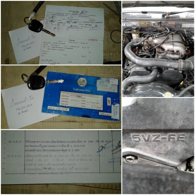 Sport Rider จด1999 5VZ 3400cc Auto 4WD เบาะไฟฟ้าคู่หน้า แม็กLenso16+BF  พวงมาลัย Multi แก๊สใต้ท้อง