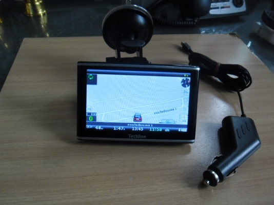GPS TECHLINE รุ่น TL-GP106 ติดรถยนต์ จอ 5 นิ้ว สภาพสวย