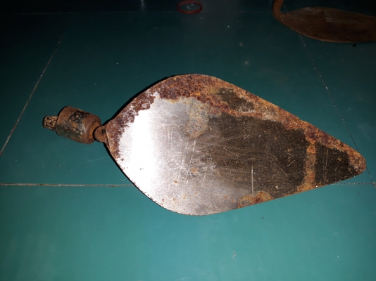 ขายเกียงรวงข้าว MADE IN GERMANY. ปลวกกินด้ามเก่าสนิมผิวของแท้ๆ