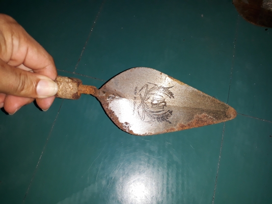 ขายเกียงรวงข้าว MADE IN GERMANY. ปลวกกินด้ามเก่าสนิมผิวของแท้ๆ