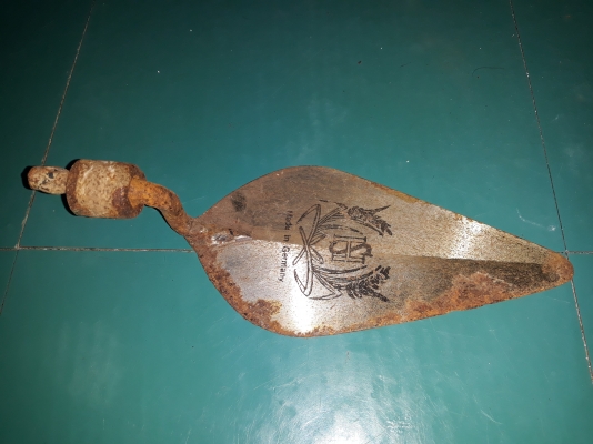 ขายเกียงรวงข้าว MADE IN GERMANY. ปลวกกินด้ามเก่าสนิมผิวของแท้ๆ