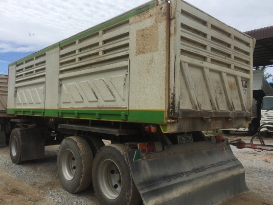 ฮีโน่380ปี57 ดั๊มพ์สามมิตร ยางเต็ม สภาพสวยกริบพร้อมใช้งาน