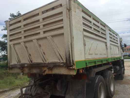 ฮีโน่380ปี57 ดั๊มพ์สามมิตร ยางเต็ม สภาพสวยกริบพร้อมใช้งาน